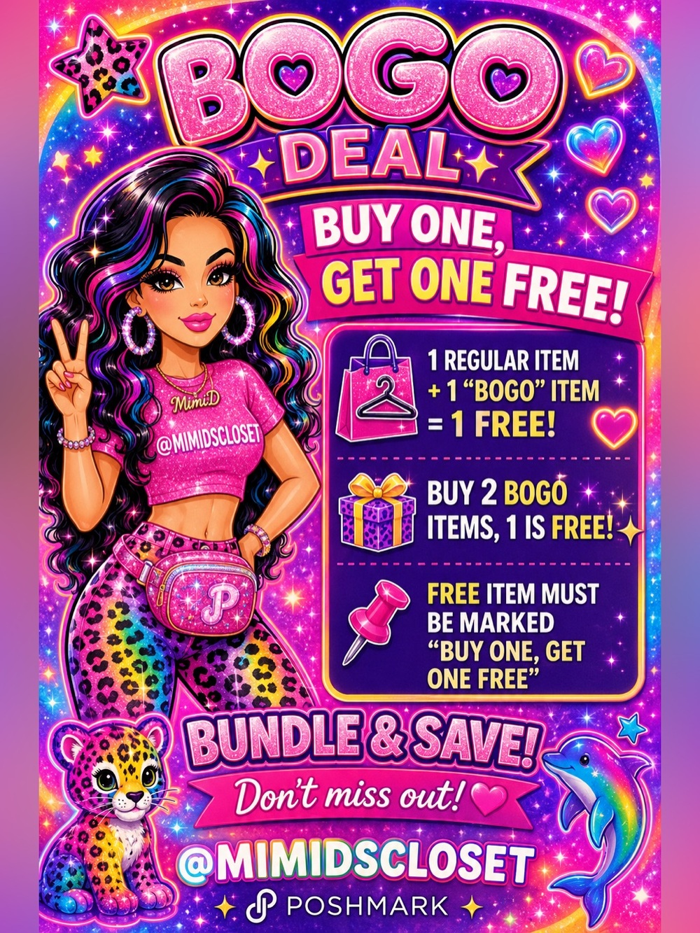 ✨ BOGO DEAL ✨ Buy ONE, Get ONE FREE 🆓
